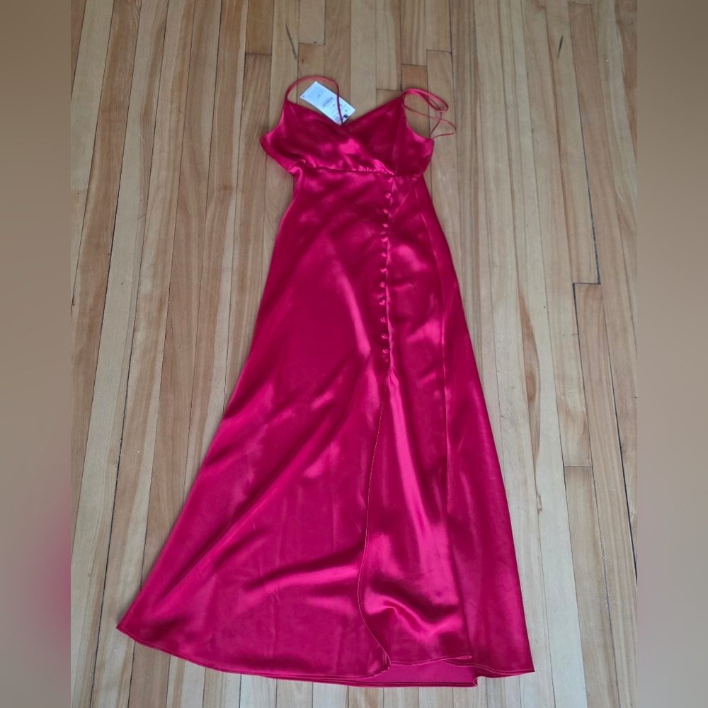 Zara Vibrant Red Dress